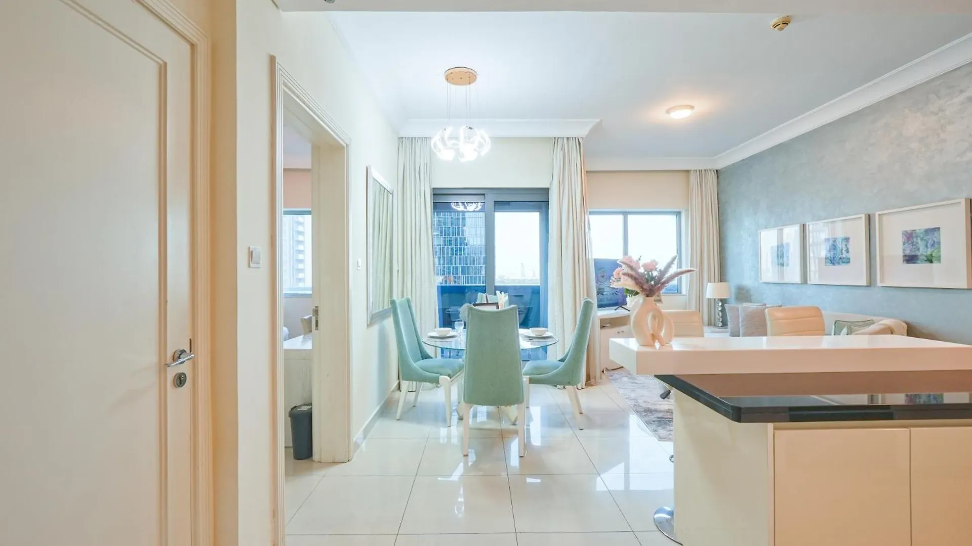 Luxurious 1Br Damac Maison Mall Street Very Near Dubai Mall By Anw 아랍에미리트